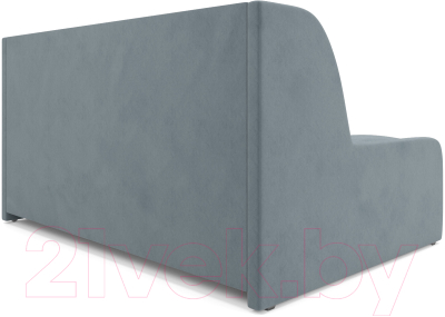 Диван Mebel-Ars Аккордеон Барон №6 (велюр серо-синий HB-178 26)