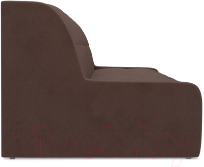Диван Mebel-Ars Аккордеон Барон №6 (велюр молочный шоколад НВ-178 13)