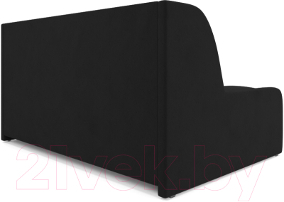 Диван Mebel-Ars Аккордеон Барон №6 (велюр черный HB-178 17)