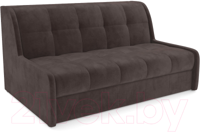 Диван Mebel-Ars Аккордеон Барон №6 (коричневый кордрой) - фото