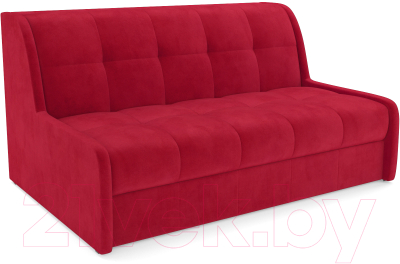 Диван Mebel-Ars Аккордеон Барон №6 (красный кордрой) - фото