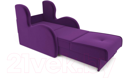 Кресло-кровать Mebel-Ars Атлант (фиолетовый)