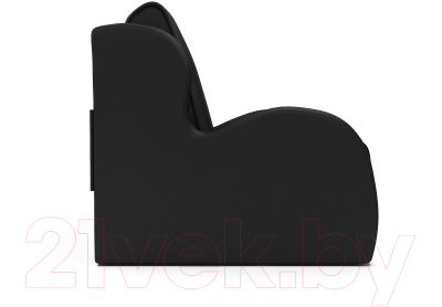 Кресло-кровать Mebel-Ars Атлант (черный кожзам)