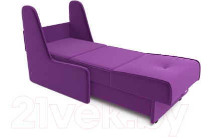 Кресло-кровать Mebel-Ars Аккорд №2 (фиолетовый)