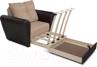 Кресло-кровать Mebel-Ars Квартет (кордрой)
