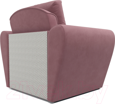 Кресло-кровать Mebel-Ars Квартет (велюр пудра НВ-178 18)