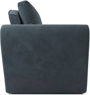 Кресло-кровать Mebel-Ars Квартет (велюр серо-синий HB-178 26)