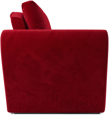 Кресло-кровать Mebel-Ars Квартет (красный кордрой)