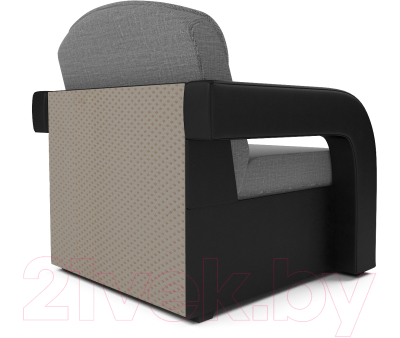 Кресло-кровать Mebel-Ars Кармен-2 (рогожка серый)