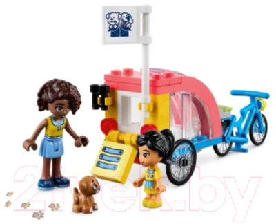 Конструктор Lego Friends Спасательный велосипед для собак / 41738