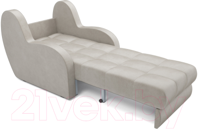 Кресло-кровать Mebel-Ars Аккордеон Барон (бархат бежевый Star Velvet 6 Light Beige)