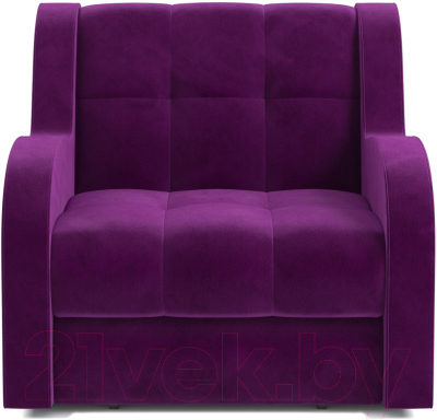 Кресло-кровать Mebel-Ars Аккордеон Барон (фиолетовый)