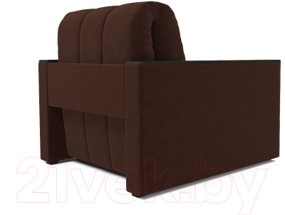 Кресло-кровать Mebel-Ars Техас (коричневый Luna 092)