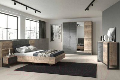 Комод НК Мебель Hugo Т-2 (N) / 72507330