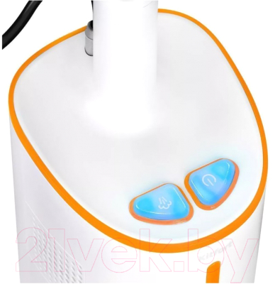 Вертикальный пылесос Kitfort KT-5157-2 (белый/оранжевый)