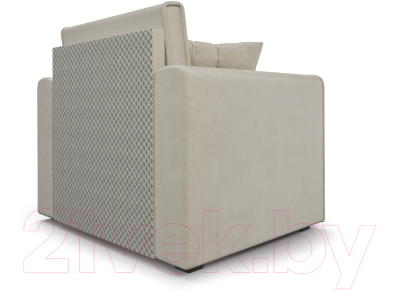 Кресло-кровать Mebel-Ars Санта (бархат бежевый Star Velvet 6 Light Beige)