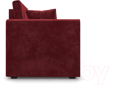 Кресло-кровать Mebel-Ars Санта (бархат красный Star Velvet 3 Dark Red)