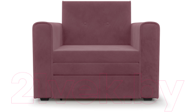 Кресло-кровать Mebel-Ars Санта (велюр пудра НВ-178/18)