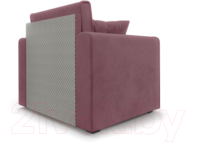 Кресло-кровать Mebel-Ars Санта (велюр пудра НВ-178/18)