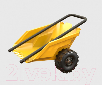 Тачка игрушечная Hape Строитель / E4094_HP