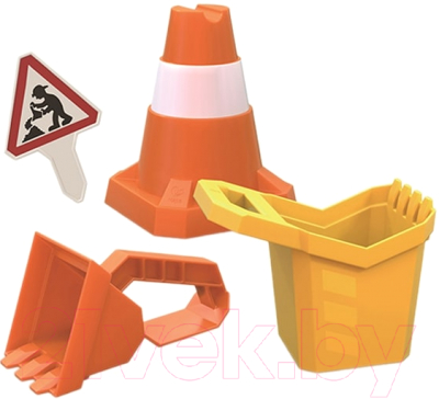 Набор инструментов игрушечный Hape Строитель / E4097_HP - фото