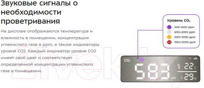 Датчик влажности и температуры Kitfort KT-3346