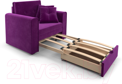 Кресло-кровать Mebel-Ars Санта (фиолет)