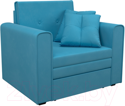 Кресло-кровать Mebel-Ars Санта (синий) - фото