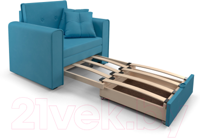 Кресло-кровать Mebel-Ars Санта (синий)
