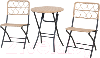 Комплект садовой мебели Garden Story Арго / SG-22012 (темно-бежевый) - фото