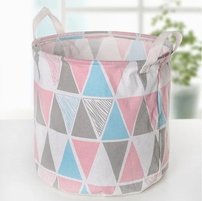 Корзина для белья Доляна Ромбы / 4093111