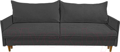Диван Mio Tesoro Ванкувер 3ПЗм (Evento Carbon Black)