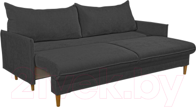 Диван Mio Tesoro Ванкувер 3ПЗм (Evento Carbon Black)