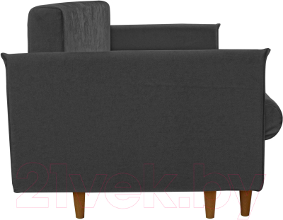 Диван Mio Tesoro Ванкувер 3ПЗм (Evento Carbon Black)
