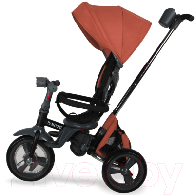 Трехколесный велосипед с ручкой Nuovita Bamzione BE1