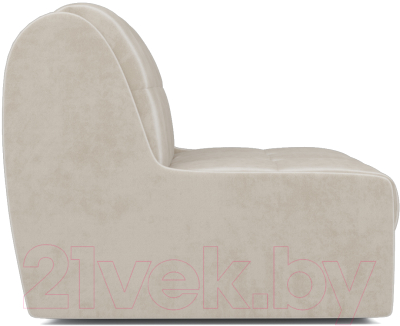 Кресло-кровать Mebel-Ars Барон №2 (бархат бежевый Star Velvet 6 Light Beige)