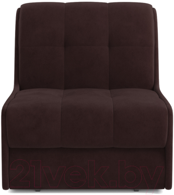 Кресло-кровать Mebel-Ars Барон №2 (велюр шоколад HB-178 16)