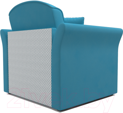 Кресло-кровать Mebel-Ars Малютка №2 (рогожка синий)