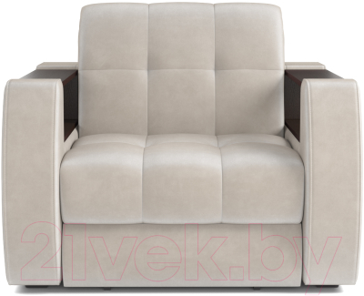 Кресло-кровать Mebel-Ars Барон №3 (бархат бежевый Star Velvet 6 Light Beige)