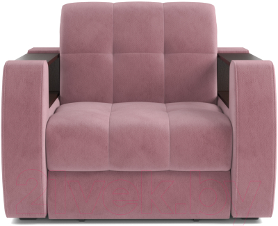 Кресло-кровать Mebel-Ars Барон №3 (велюр пудра НВ-178 18)