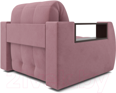 Кресло-кровать Mebel-Ars Барон №3 (велюр пудра НВ-178 18)
