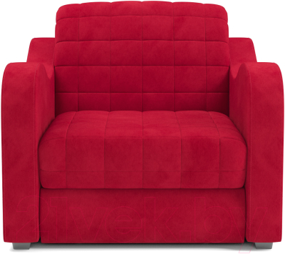 Кресло-кровать Mebel-Ars Барон №4 (красный кордрой)