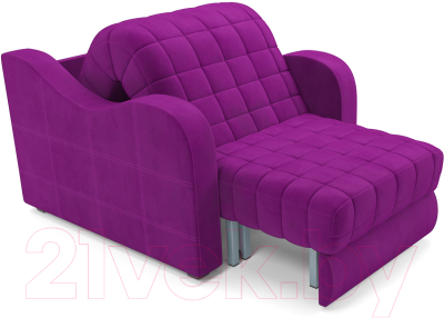 Кресло-кровать Mebel-Ars Барон №4 (фиолетовый)