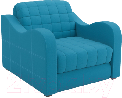 Кресло-кровать Mebel-Ars Барон №4 (синий) - фото