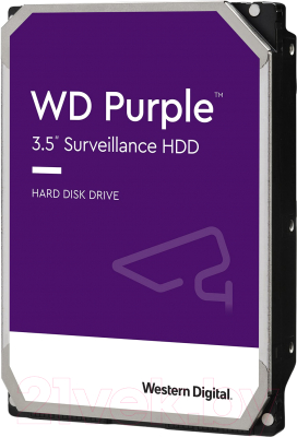 Жесткий диск Western Digital 8TB Purple (WD84PURU) - фото