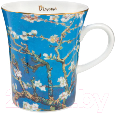 Кружка Goebel Artis Orbis/Vincent Van Gogh Цветущие ветки миндаля / 67-022-14- - фото