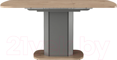 Обеденный стол Eligard Leman (гикори/дымчатый алмаз)