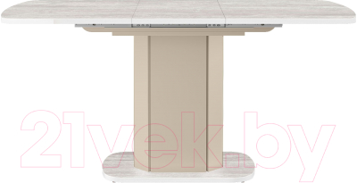 Обеденный стол Eligard Leman (ледяное дерево/персидский жемчуг)