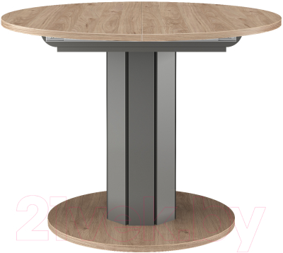 Обеденный стол Eligard Ontario (гикори/дымчатый алмаз) - фото