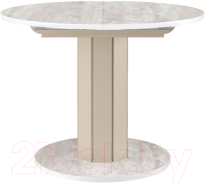 Обеденный стол Eligard Ontario (ледяное дерево/персидский жемчуг) - фото